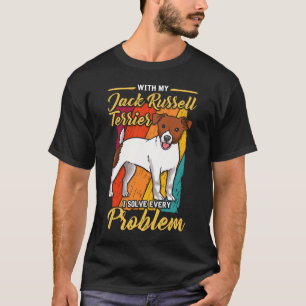 Camiseta Jack Russel Terrier Eu Resolvo Todos Os Problemas