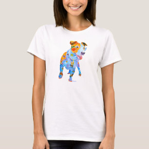 Camiseta Jack Russell de muitas cores