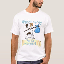 Camiseta Jack Russell Dog Lover de Alta Energia