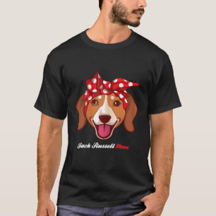 Camiseta Jack Russell Mãe Russel Terrier Cute Aniversário C