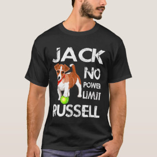 Camiseta Jack Russell Sem Limite De Energia Para Cachorro