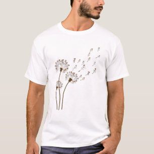 Camiseta Jack Russell Terrier Dandelion Flower Jack Russell