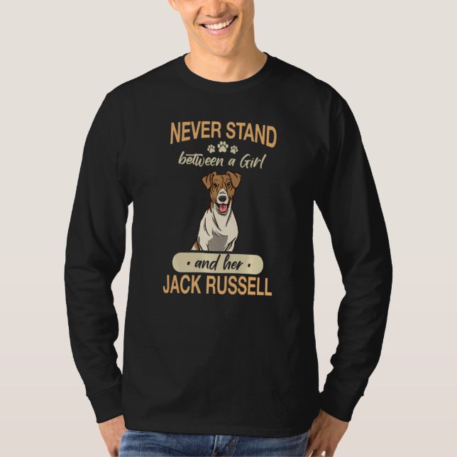Camiseta Jack Russell Terrier Dog  1 (Frente)