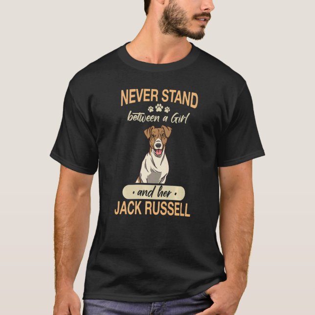 Camiseta Jack Russell Terrier Dog  1 (Frente)