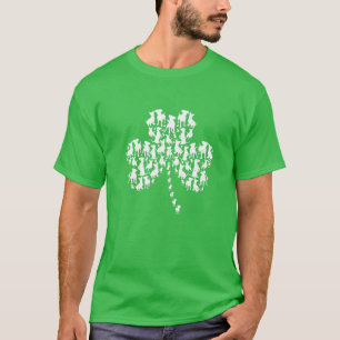 Camiseta Jack Russell Terrier Dog Lover Dia de São Patrício
