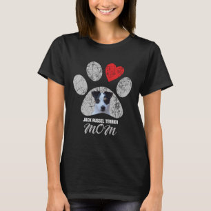 Camiseta Jack Russell Terrier Dog Mãe Dia de as mães Engraç