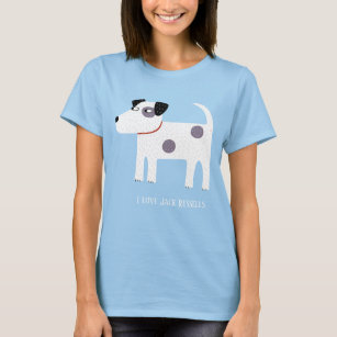Camiseta Jack Russell Terrier Dog Nome personalizado T-Shir