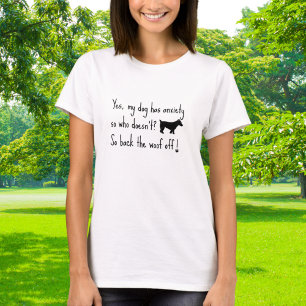 Camiseta Jack Russell Terrier Meu Cachorro Ansiedade Lata