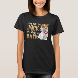 Camiseta Jack Russell Terrier Você Nunca Volta Para O Cacho