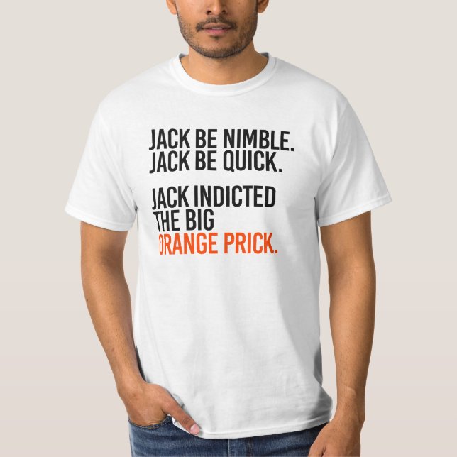 Camiseta Jack Smith: Jack seja incapaz (Frente)