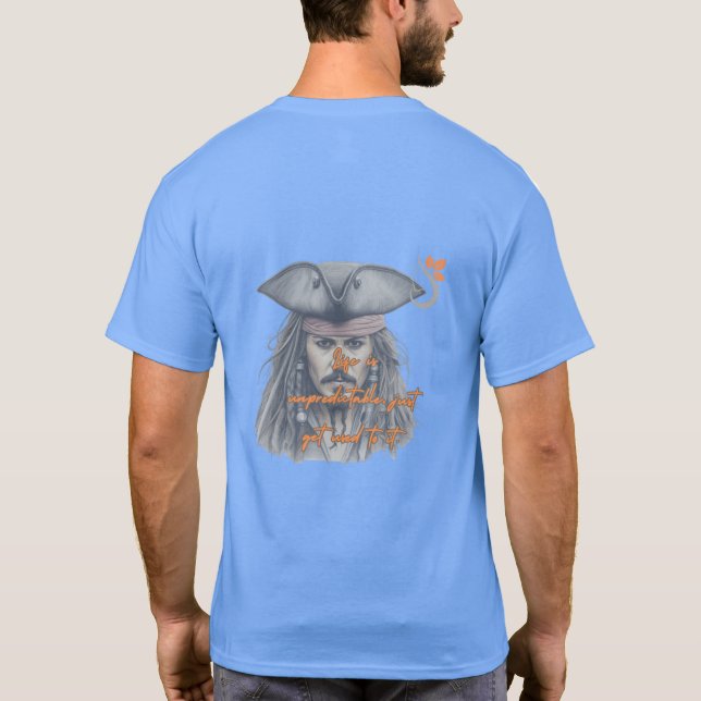 Camiseta Jack Sparrow (Verso)