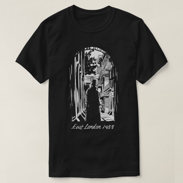 Camiseta Jack the Ripper  (Frente do Design)