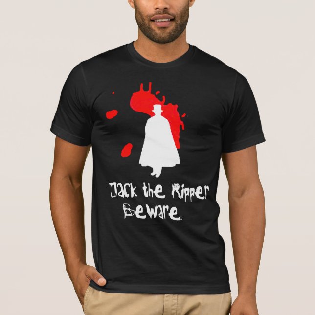 Camiseta Jack the Ripper Beware (Frente)