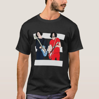 Camiseta Jack White - As Bandas Brancas