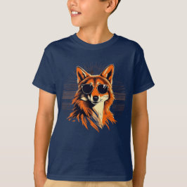 Camiseta Jackal com óculos de sol nas ideias de presentes d