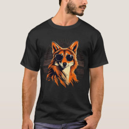 Camiseta Jackal com óculos de sol nas ideias de presentes d