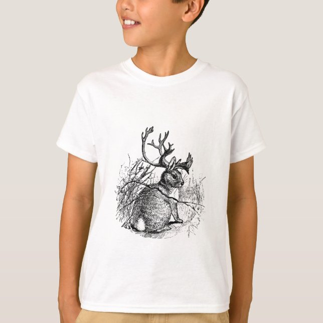Camiseta jackalope (Frente)
