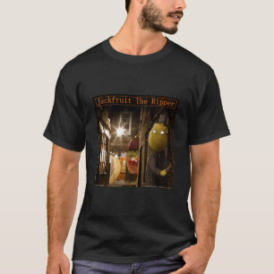 Camiseta Jackfruit O Estripador Engraçado Rick Londres