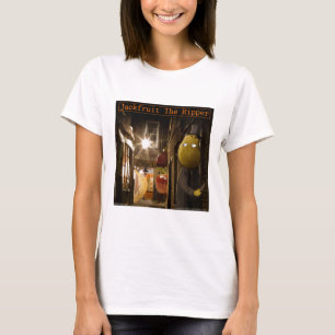 Camiseta Jackfruit O Estripador Funny Rick Londres