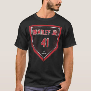 Camiseta Jackie Bradley Jr Home Plate Gameday Jackie Bradle