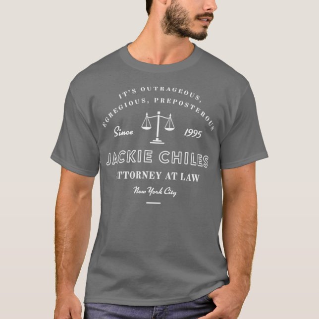 Camiseta Jackie Chiles Extraordinário e Absurdo (Frente)