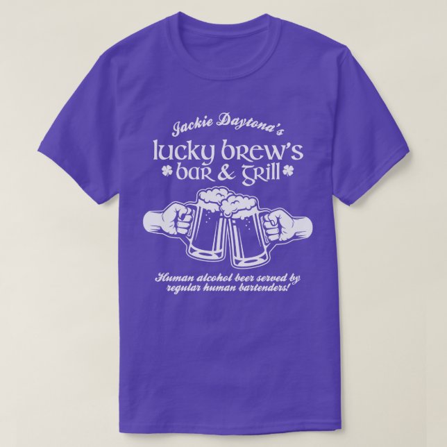 Camiseta Jackie Daytona Lucky Brews (Frente do Design)