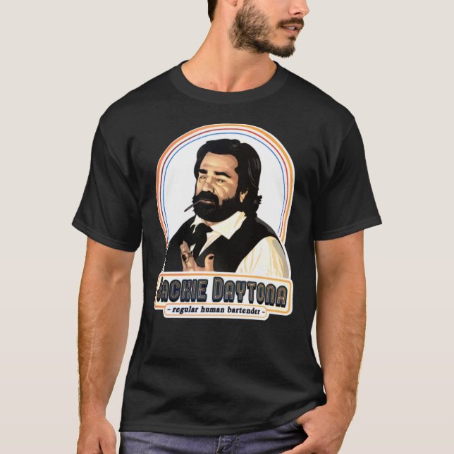Camiseta Jackie Daytona - Vintage Regular do Barman Humano  (Frente)