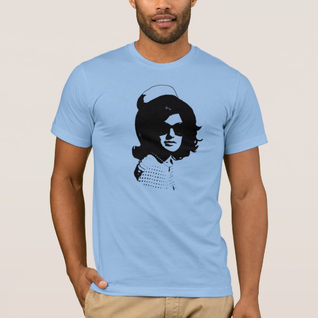 Camiseta Jackie Kennedy - Gráfico Revolucionário Sem Texto (Frente)