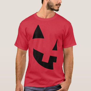 Camiseta JackOLantern Colchete Rosto Impressão Halloween Co