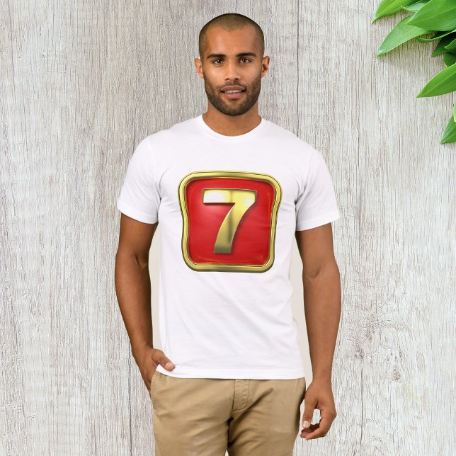 Camiseta Jackpot Casino Número 7 Ouro (Criador carregado)