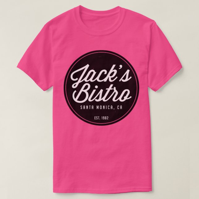 Camiseta Jacks Bistro Est 1982 (Frente do Design)