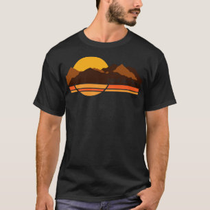 Camiseta Jackson Hole Retro 70s Souvenir Turístico