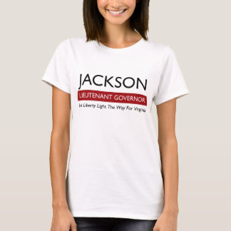 Camiseta Jackson para o T das mulheres do Lt Gov