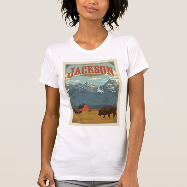 Camiseta Jackson | Wyoming (Frente)