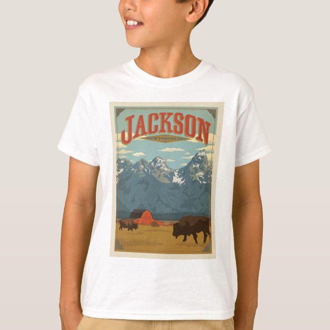 Camiseta Jackson | Wyoming (Frente)
