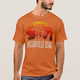 Camiseta Jacksonville Beach Flórida FL Palms VacSurf