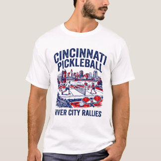 Camiseta Jacksonville Flórida Pickleball First Coast Serve