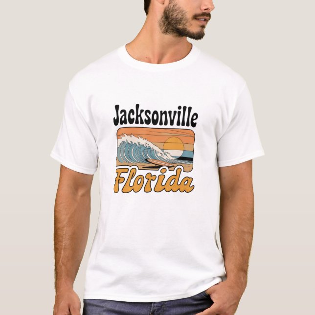Camiseta Jacksonville Lovers Gift (Frente)