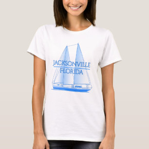 Camiseta Jacksonville - Marinheiro Navegador Náutico Costei