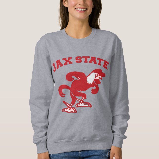Camiseta Jacksonville State University JAX State Gamecocks (Frente)