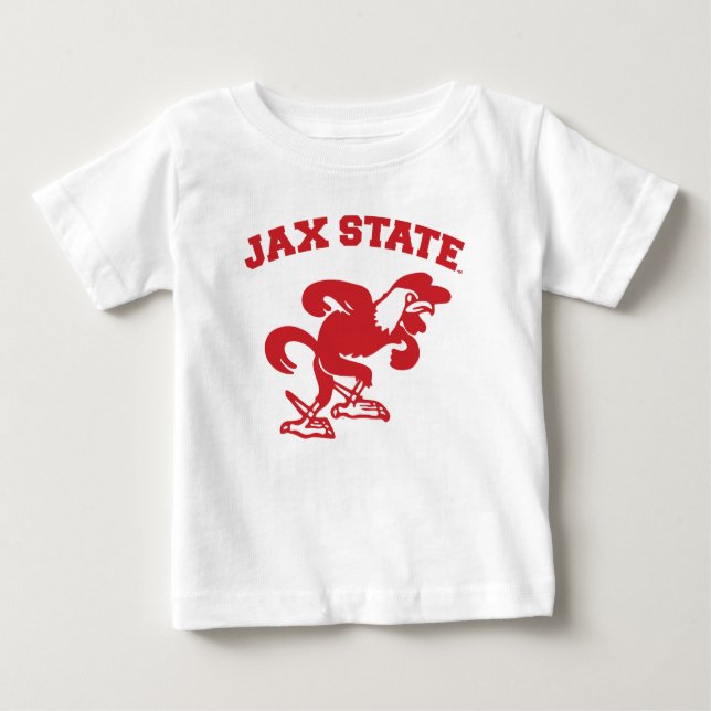 Camiseta Jacksonville State University JAX State Gamecocks (Frente)