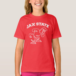 Camiseta Jacksonville State University JAX State Gamecocks
