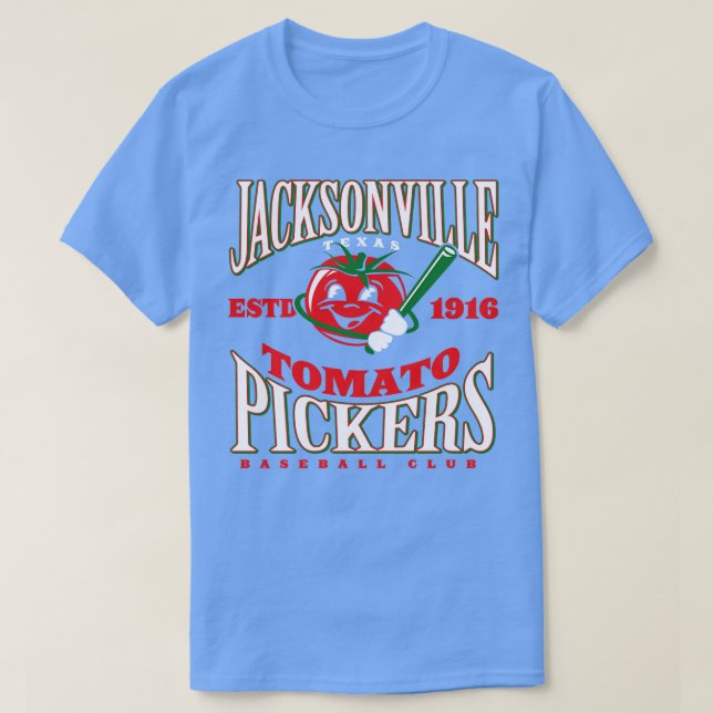 Camiseta Jacksonville Tomato Pickers (Frente do Design)