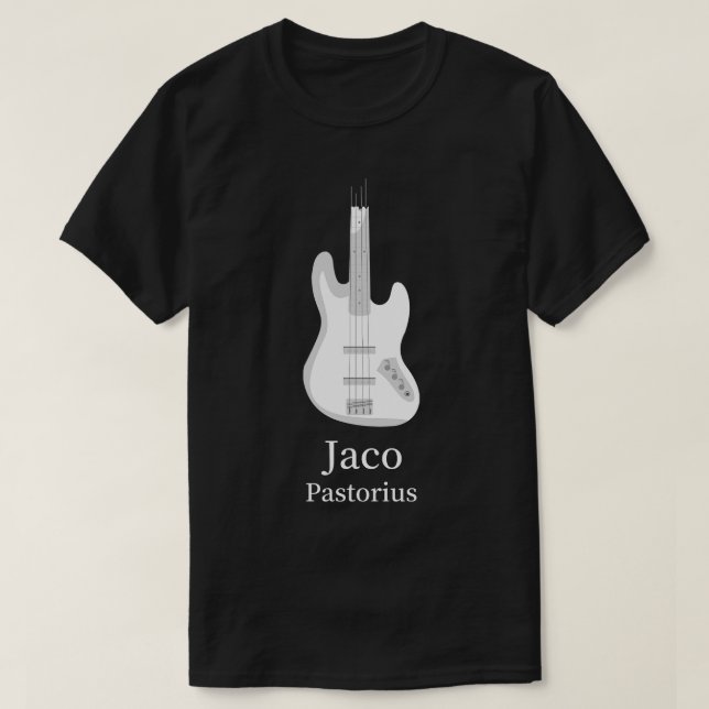 Camiseta jaco pastorius jazz bhelp (Frente do Design)