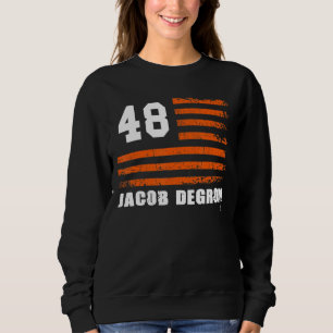 Camiseta Jacob Degrom Vintage Flag Gameday