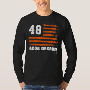 Camiseta Jacob Degrom Vintage Flag Gameday