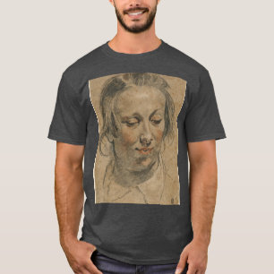 Camiseta Jacob Jordaens - Cabeça de uma Mulher
