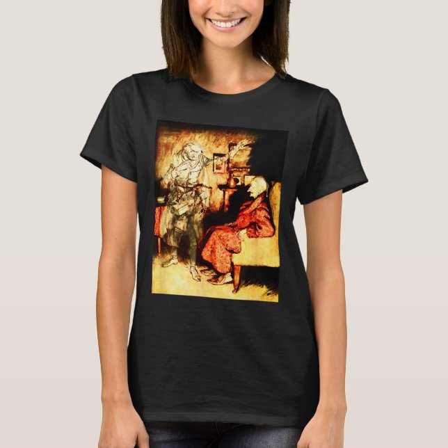 Camiseta Jacob Marley Ghost Scrooge Bah Humbug Christmas Ca (Frente)