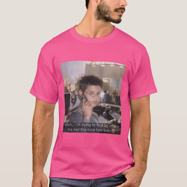 Camiseta Jacobwilight Meme Onde diabos você esteve (Frente)
