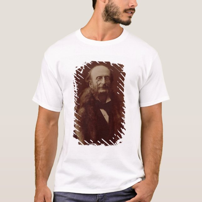 Camiseta Jacques Offenbach (1819-80), compositor alemão, (Frente)